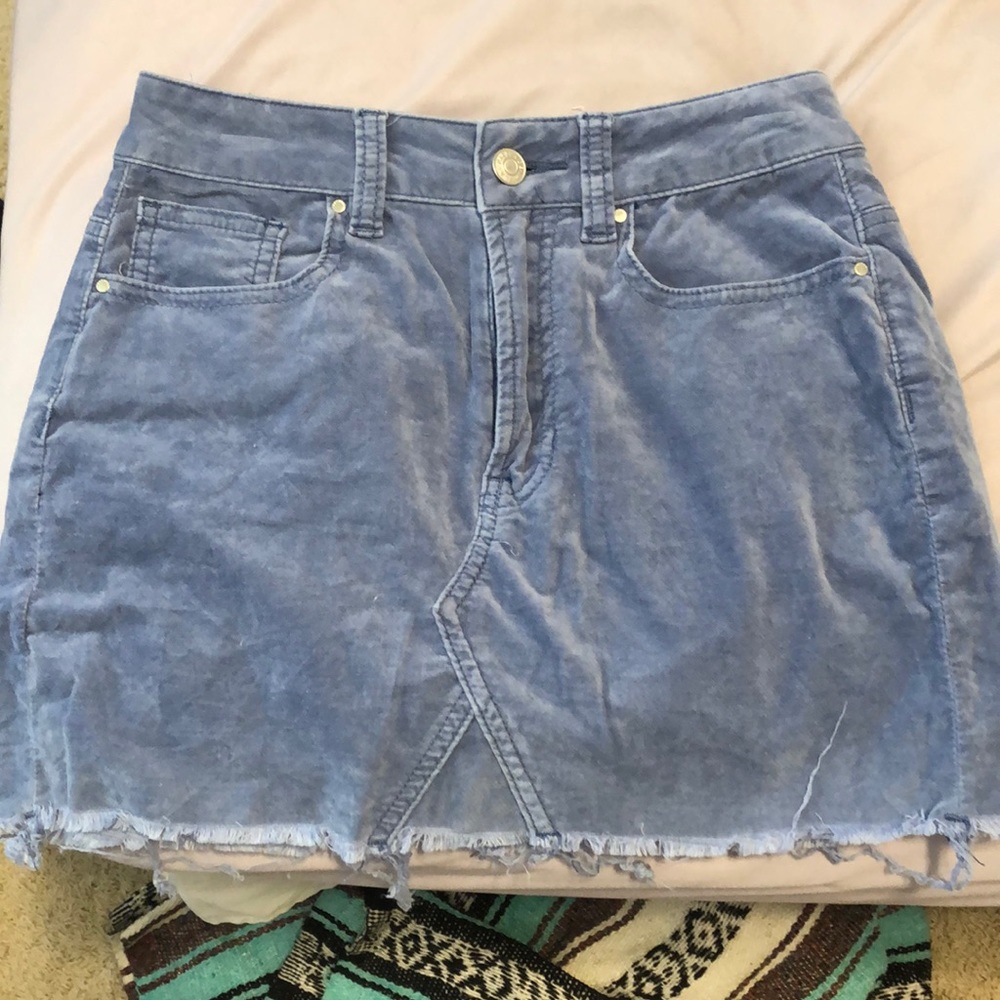 pac sun blue skirt